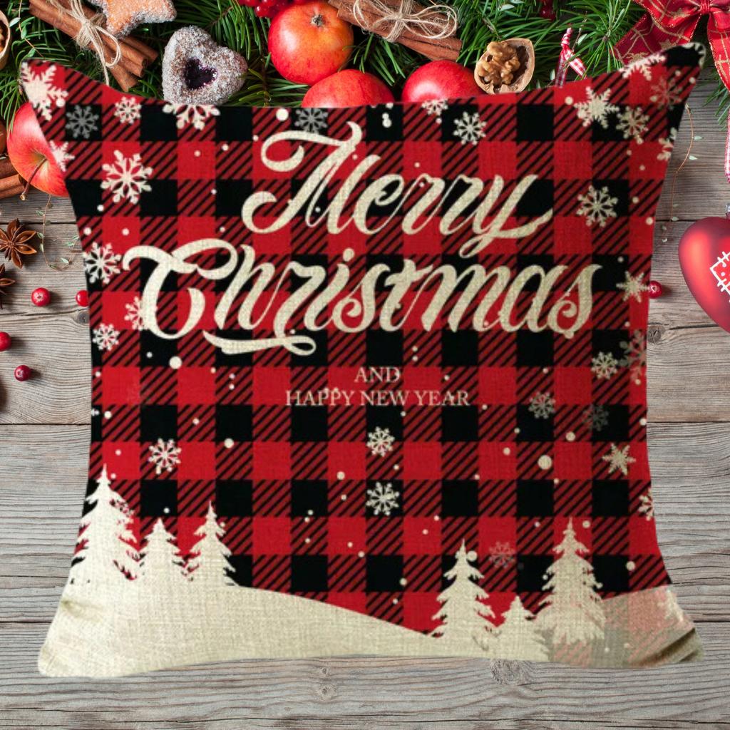 Zestaw Poszewka Na Poduszk? ?Wi?Teczna 4 Szt Dekoracyjna 45X45 [P-Z7]