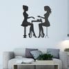 Decoration Nail Art Salon Wall Sticker Shop Window Nail Art Manicure Art Sticker Ornament