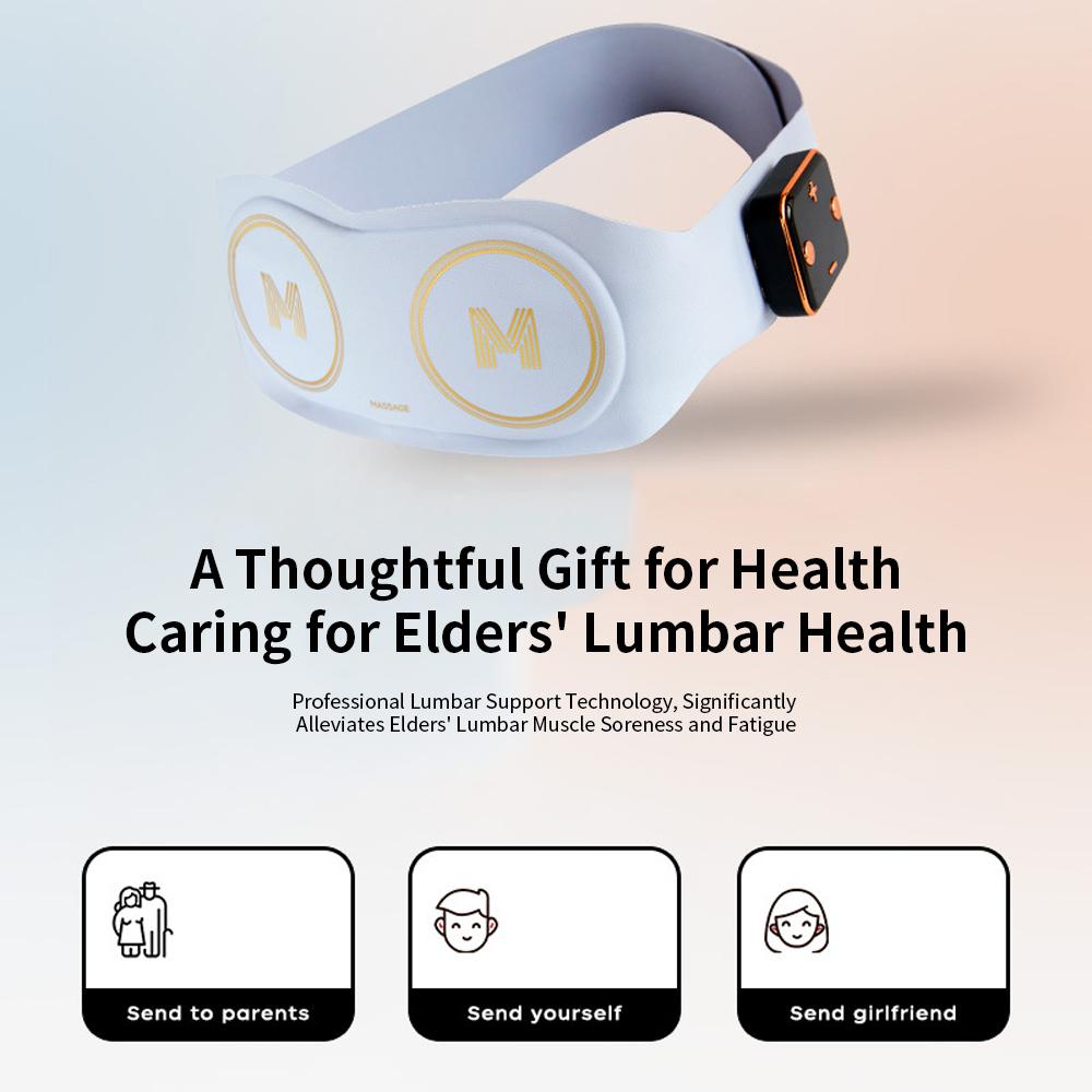 Waist Massager, Electric Waist Heating Belt, Fat-reducing Weight Loss Belt, Waist Massage Support To Relieve Pain