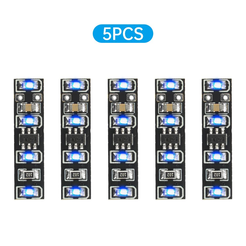 

A Set/5 PCS DC 3.7-4.2V Power Display Module 1S Ternary Lithium Battery Electricity Meter Indicator Led Light Mini