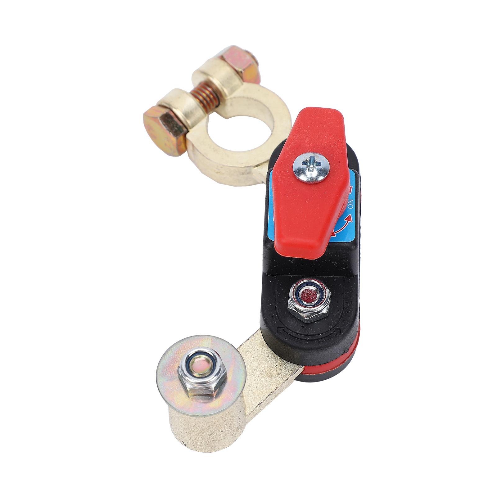 

2PCS Battery Disconnect Switch 12V 24V, Battery Kill Switch with Adjustable Terminals, Battery Cut Off Switch for Car