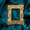 Golden Retro Photo Frame Nail Art Jewelry Decoration Home Decoration Photography Background Shooting Photo Props