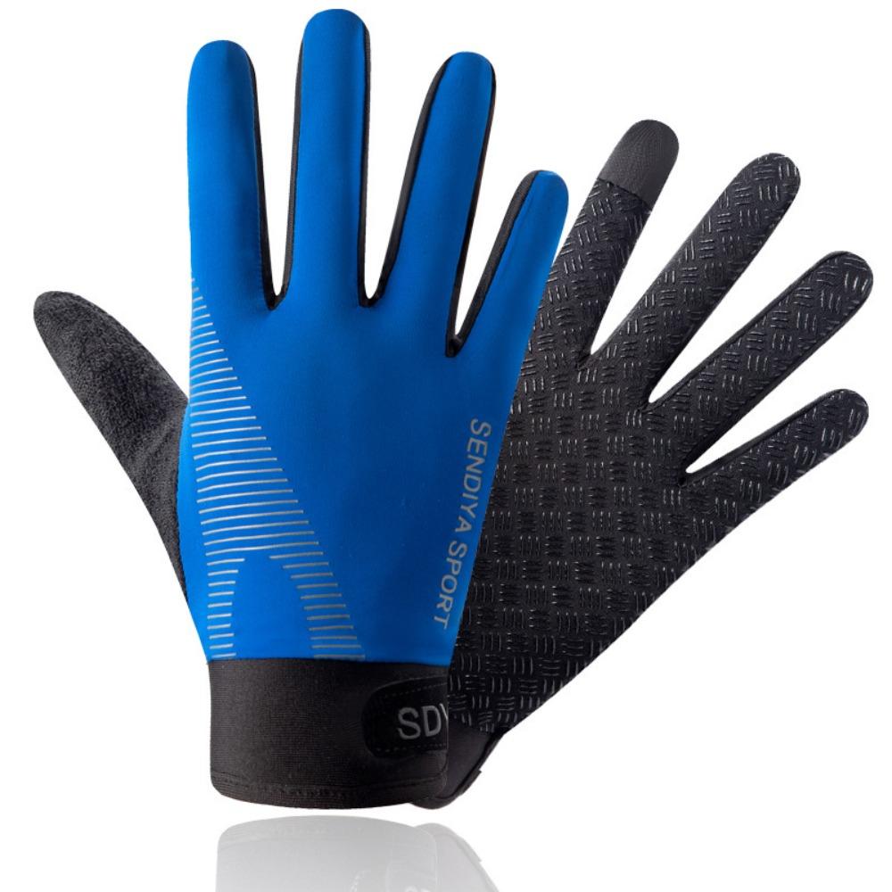 Summer sunscreen gloves cycling men and women ice silk breathable thin outdoor sports fishing non-slip touch screen High Quality Practical Daily Use