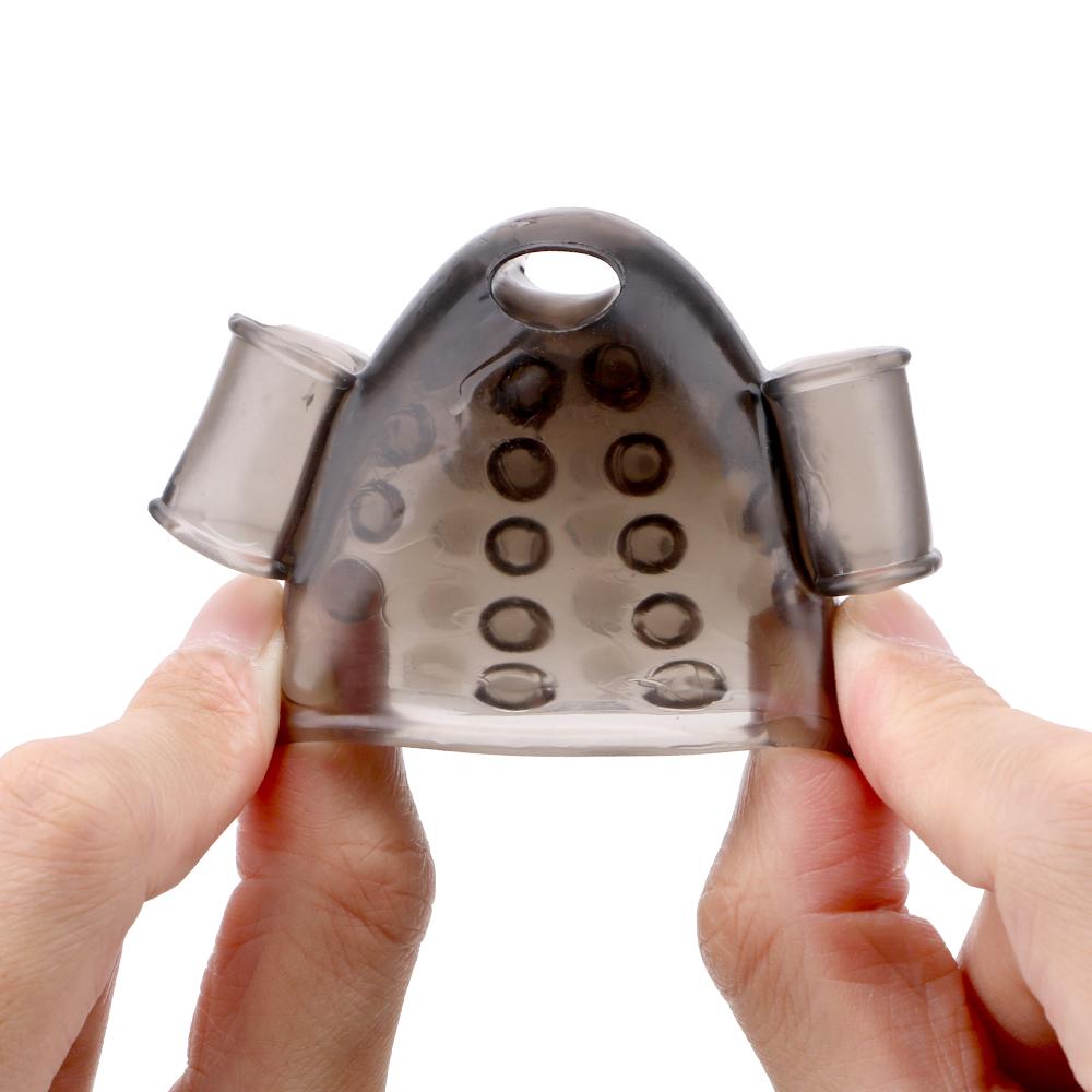 Sex Products Glans Vibrator For Man With 2 Caps Delay Lasting Trainer 12 Speed Adult Sex Toy Male Masturbator