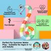Inflatable Snake Pool Noodle PVC Blow Up Wavy Floating Stick Adult Kids Swimming Training Float Water Beach Game Toy