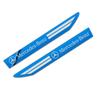 2PCS Stainless Steel Side Wing Badge Emblem Fender for Mercedes Benz C180 C200 C260 C300 W108 W124 W126 W140 W168 W169 W176 LMNOP1