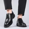 Mens Dress Shoes Lace Up Oxfords Business Office Pointed Black Lace-Up Men's Formal Shoes Office Men Wedding Party Shoes