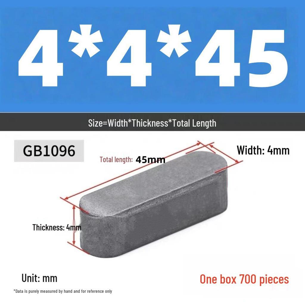 A3 Material Double Round Head Key Pin, Plain Key, Type A, Complete M3/M4/M5 Specifications