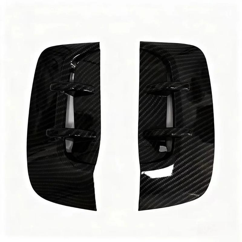 For KIA Stinger 2018- Car Exterior Decoration Cover Trim Kit Front Rear Bumper Spoiler Fender Side Vent Cover Grille Trim