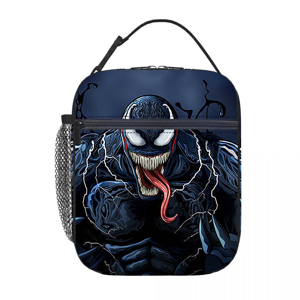 New Spider-Man Portable Lunch Bag Thickened Oxford Cloth Ice Bag Lunch Box Meal Bag