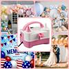 Electric Balloon Pump Kit, Dual Nozzle Air Pump for Balloon Inflator, Balloon Blower Inflator for Party, Birthday, Wedding Balloon Decoration, Include
