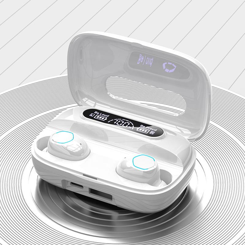 Bluetooth Noise-Cancelling Earbuds with Ultra-Long Battery Life, In-Ear Design, Digital Display, and High-Quality Sound.