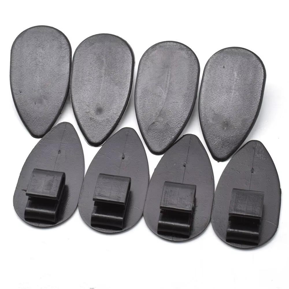 40pcs Black Car Floor Mat Clips Anti Slip Clamps Holders New Retainer Buckle  Auto Accessories