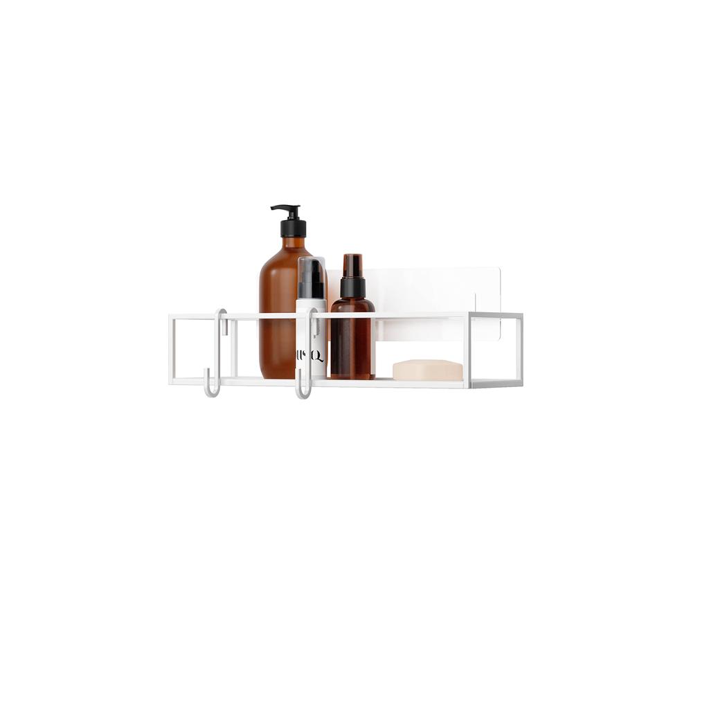 Official Umbra Shower Rack Shampoo Rack Set of CUBIKO 21018615660 Shelf, White, 2,