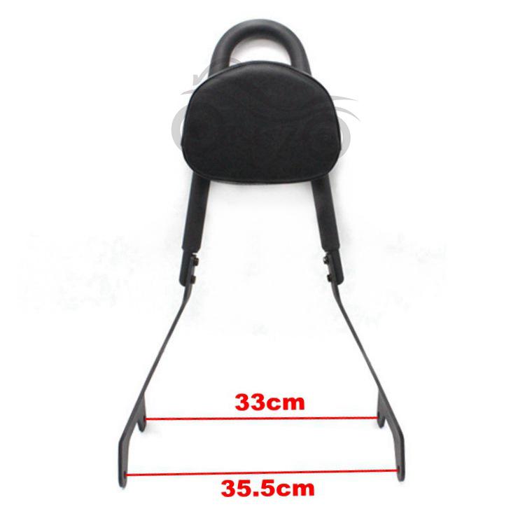 Yamaha Star XVS950 XV950 Rear Seat Backrest Pad for Luggage Rack