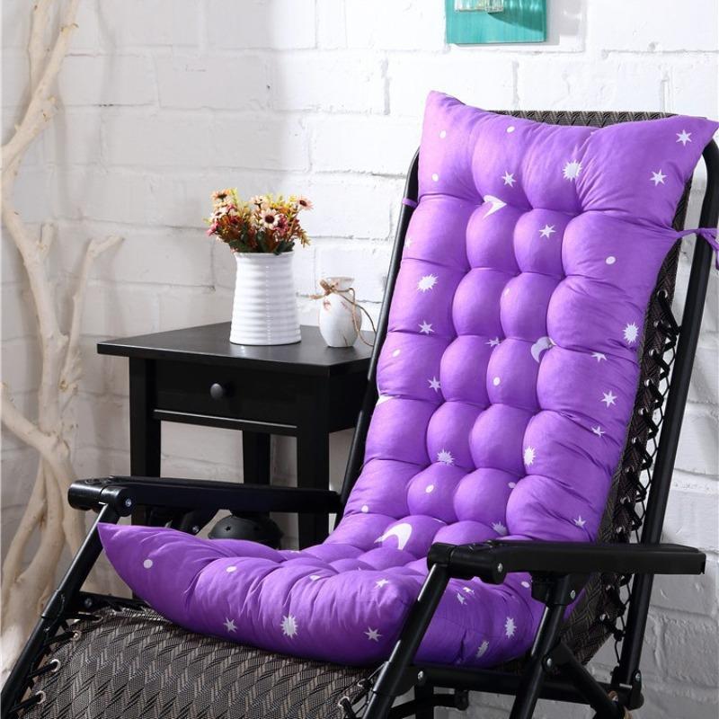 1pc Thickened recliner cushion office sofa summer lunch break rocking chair cotton cushion available on the beach