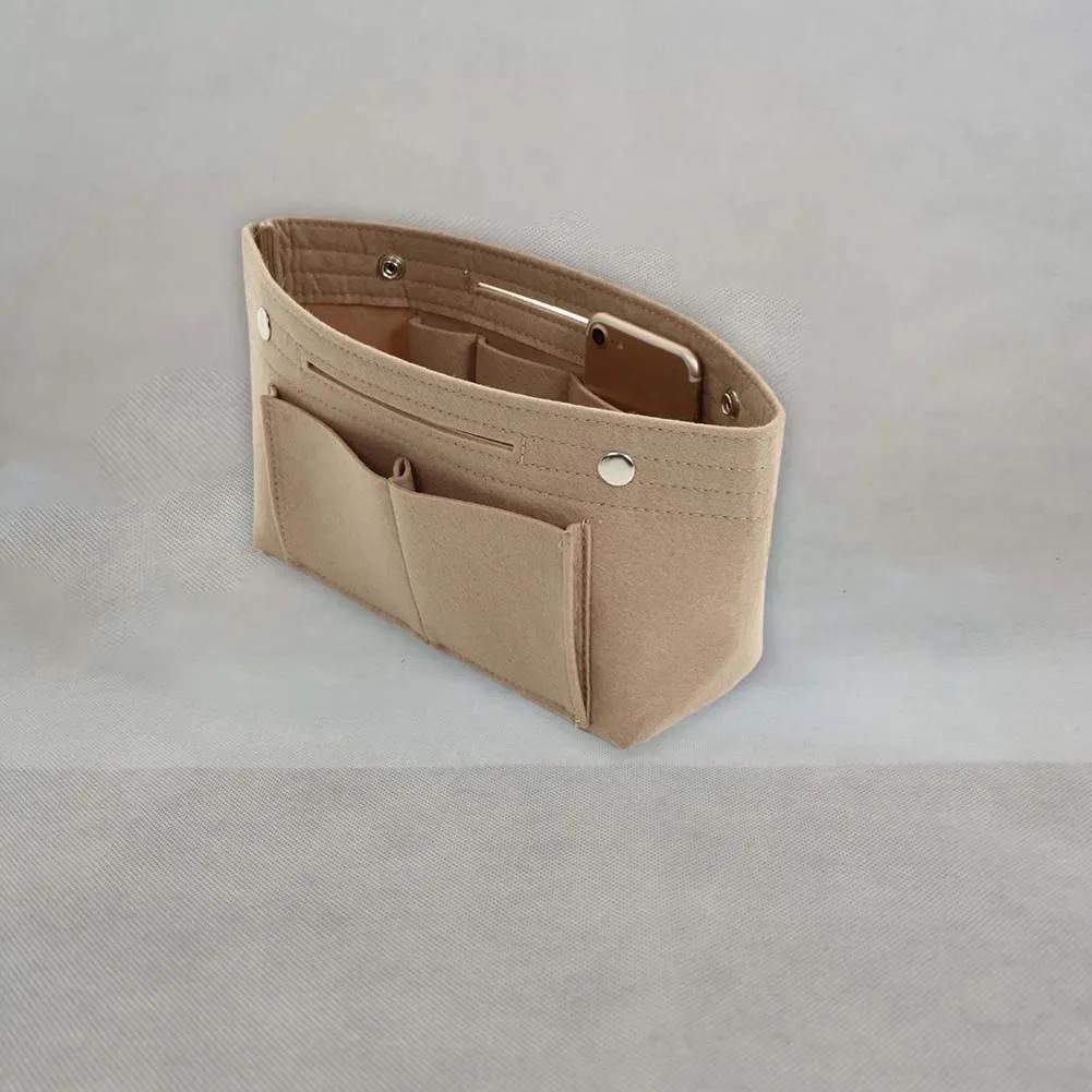 None Storage Bag Cosmetic 24*15*8 Cm A Lot Of Colors Cosmetic Felt Cloth Light Texture Multifunctional Brand New