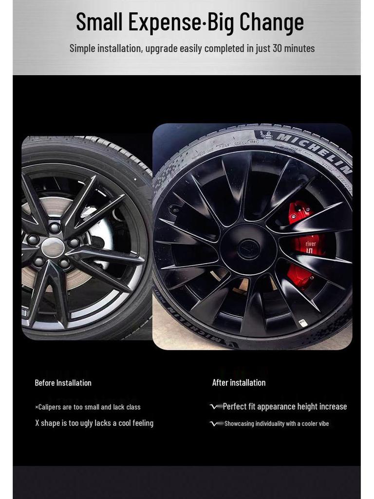 Ideal Aluminum Brake Caliper Covers for ONE/L7/L8/L9 – Special Modification Upgrade