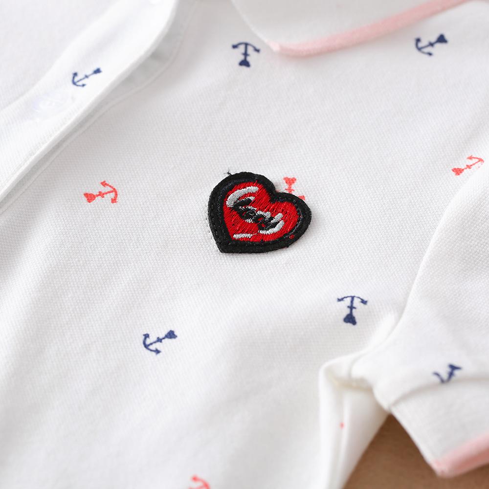 Kinder Poloshirts Sommer Kurzarm Baby Mädchen Print T-Shirt Shirt Schulkleidung 4-12 Jahre Kinder Baumwolle T-Shirts