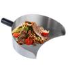 Paletta per Barbecue Raccogli Carne Portatile Padella Raccogli Gocce per Girarrosto Portatile Per Macchina Shawarma Grill Kebab Doner