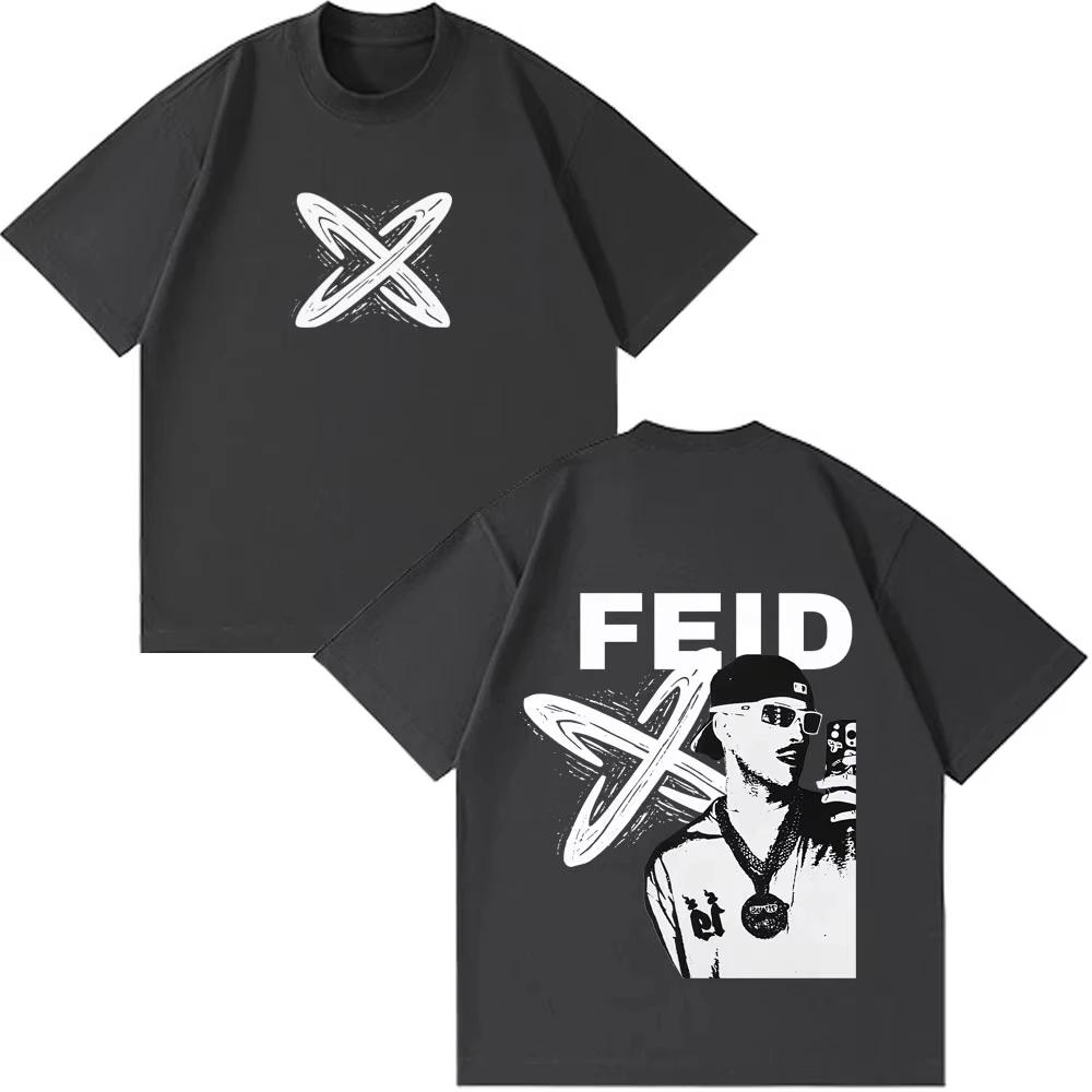 Feid Ferxxo Tour Graphic T-shirt Men Women Printed Tee Summer Casual Fashion Clothing Tops High Quality Vintage Hip Hop Streetwear