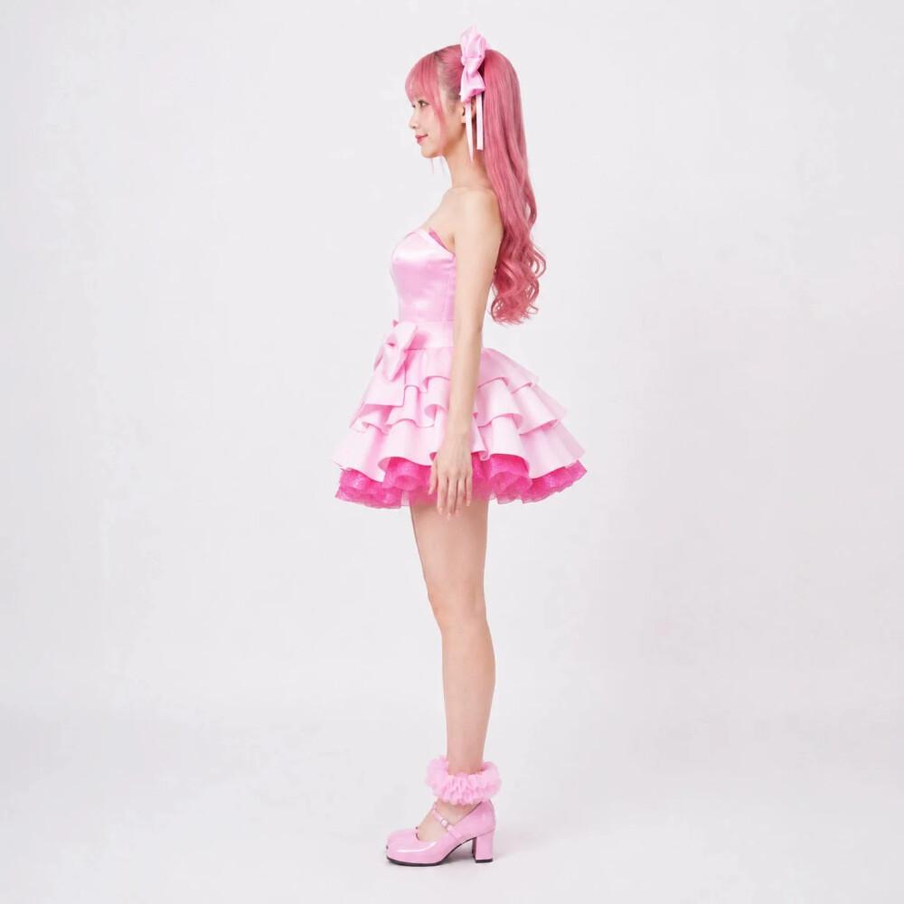 Alien Stage Zombie Stage Mizi Sua Cosplay Kostüm Weißes Kleid Komplettes Set Damen Halloween Comic Con Anime Rollenspiel Outfit