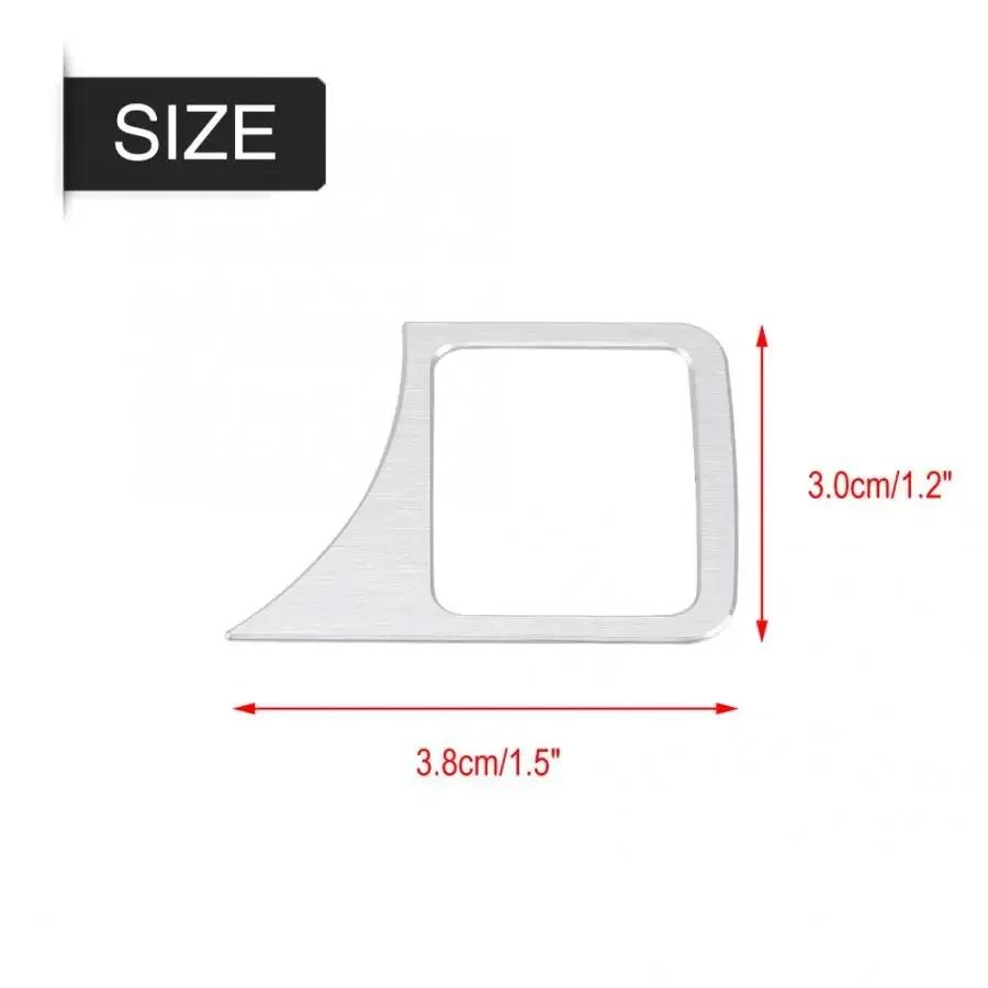2025 Hot Racing Grills Car Head Light Lamp Switch Cover Sticker Trim For Mercedes Benz A B C E GLK CLA Class C117 W176 W246 W204