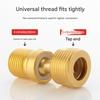 360 Degree Adjustable Angled Bents Base Lengthened Brass Shower Tap Adapter Curved Feet for Kitchen and Bathroom