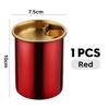 Detachable Metal Stainless Steel Ashtray Creative Funnel Windproof Car Ashtray Cup Living Room Anti-fly Ash Office Home Decor