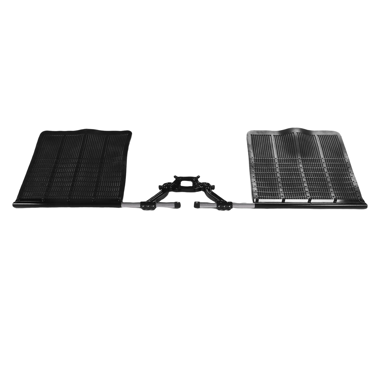 Hitch Mounted Mud Flap Heavy Duty Detachable Adjustable Truck Mud Flap for 2.5in Hitch Receiver