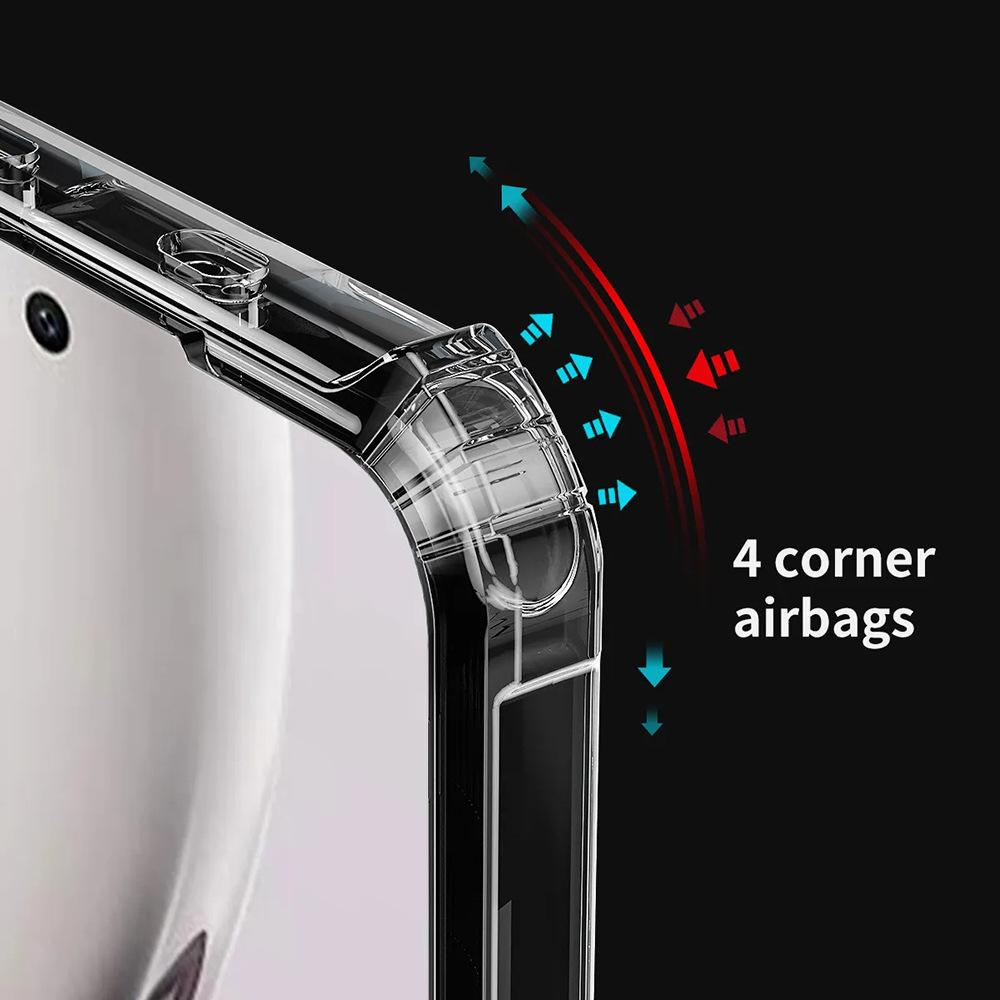 Anti-yellow Arcylic Clear Car Magnetic Holder Case for Honor 600 400 X9 X8 X7 X6 X5 D/C/B/A Airbag Bumper Shockproof Cover Funda