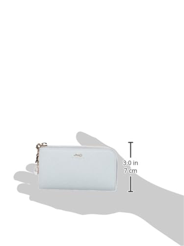 JILL STUART Multi-Case, Cowhide Leather, Glitter, Compact, Slim Case (with Original Charm), Ice Blue, JSLW3AE1