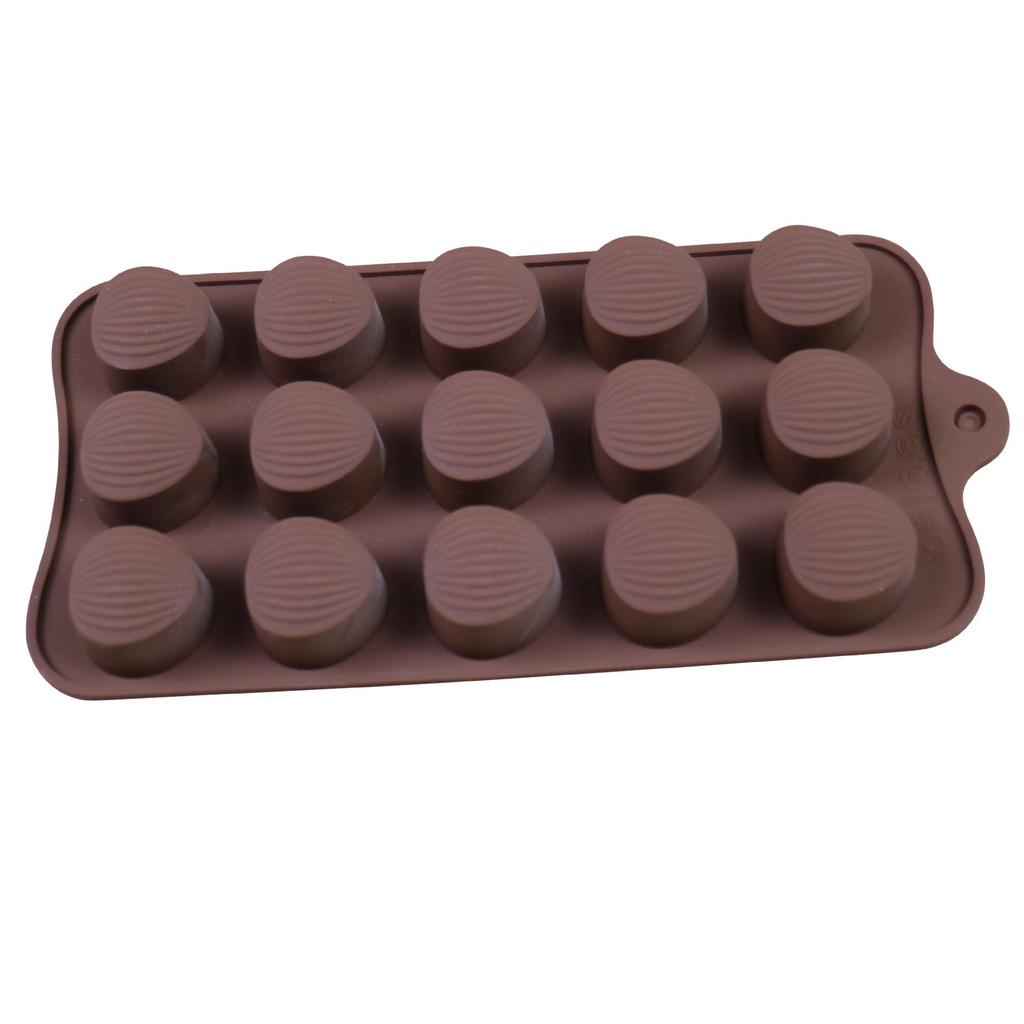 Handgemachte Schokoladenform DIY Süßigkeiten Gelee Puddingform Nussform Eis Silikonformen Kuchen Backwerkzeug