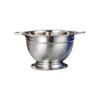 Stainless Steel Kitchen Colander Large Capacity Multi Purpose Strainer Bowl for Washing Fruits Vegetables Pasta Rice Salad