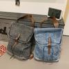 Denim Backpack Retro Commuter Large Capacity Travel Backpack