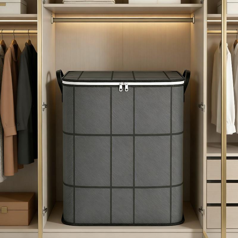 Blanket and Bedding Organizer Bag Large Capacity Foldable Storage Solution for Tidy and Easy Organization