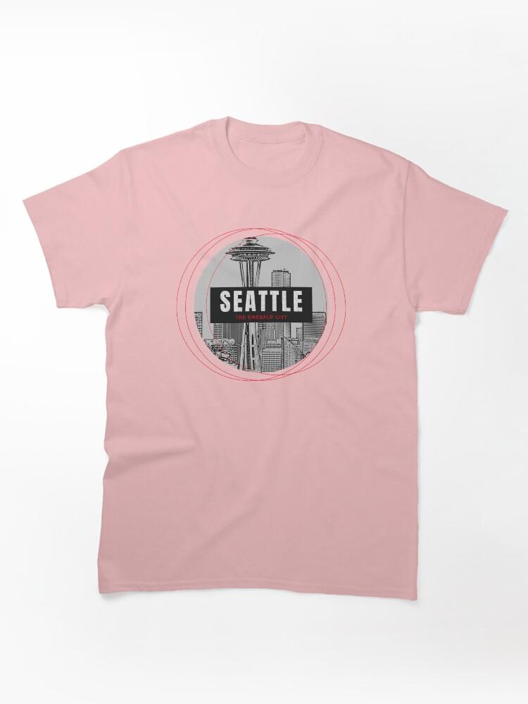 Cities Skylines Seattle The Emerald City Shirt Classic T-Shirt