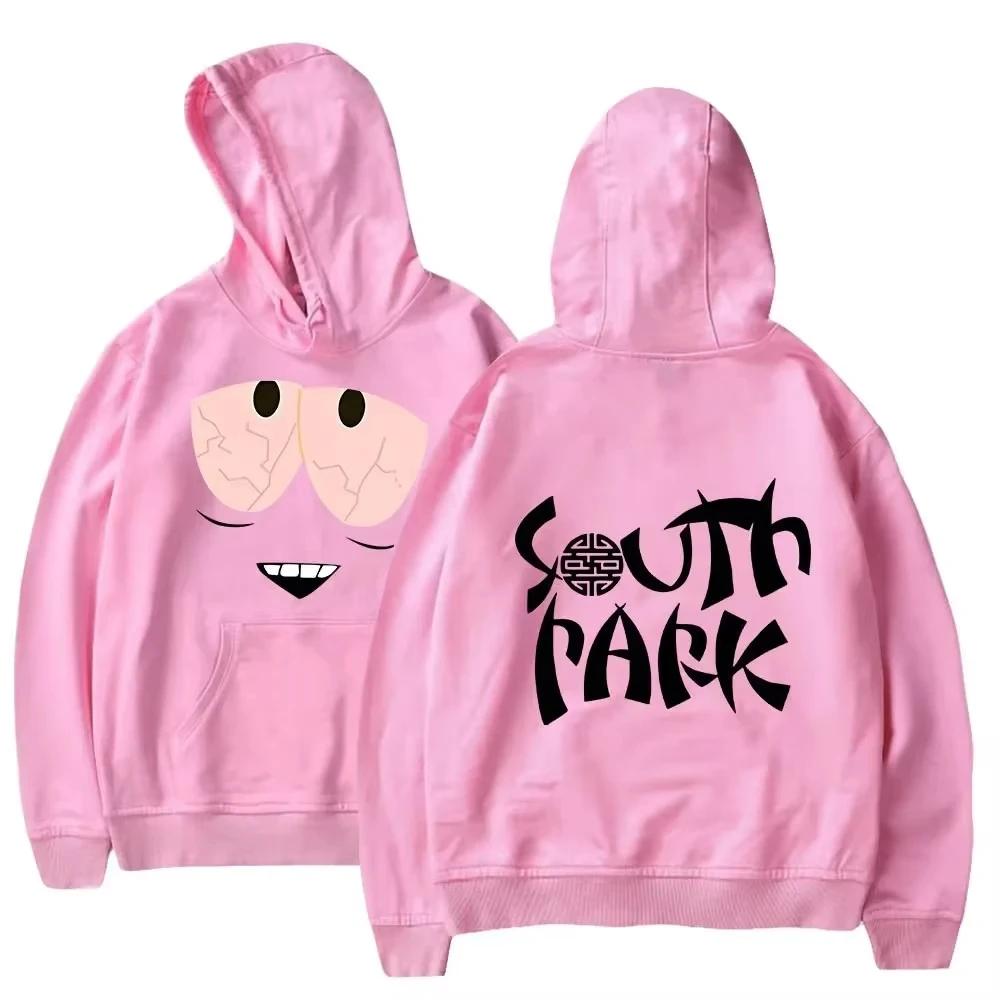 Felpa Calda con Stampa South Park Autunno e Inverno Moda Uomo e Donna
