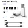 Phone  to USB C Adapter Lighting Aluminum Charger Adapter Fast Charging & Data Transfer Easy to Carry for Phone  16