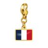 Country Flag Charms 10 Mm Pendant Necklace Bracelet Keychain Bagchain Stainless Steel Jewelry A Commemorative Gift For A Friend