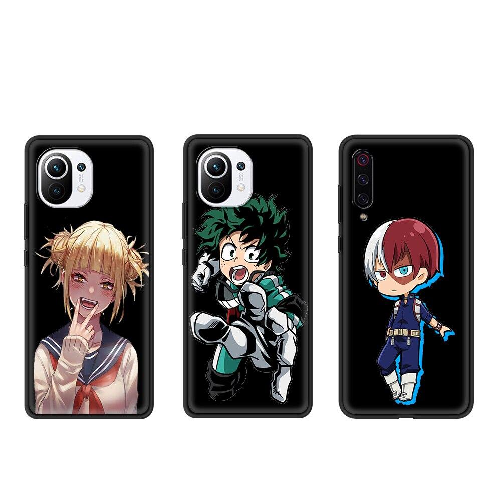 My Hero Academia Anime Pro Xiaomi Mi Poco X3 NFC M3 F3 GT 11 Ultra 11X 11i Note 10 Lite 10T Pro 5G 9T Luxusní silikonové pouzdro na telefon
