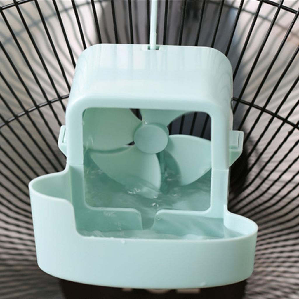 Electric Fan Cooling Storage Box Ice Storage Box Fast Cooling Portable Household With Hanging Hook For Electric Fan