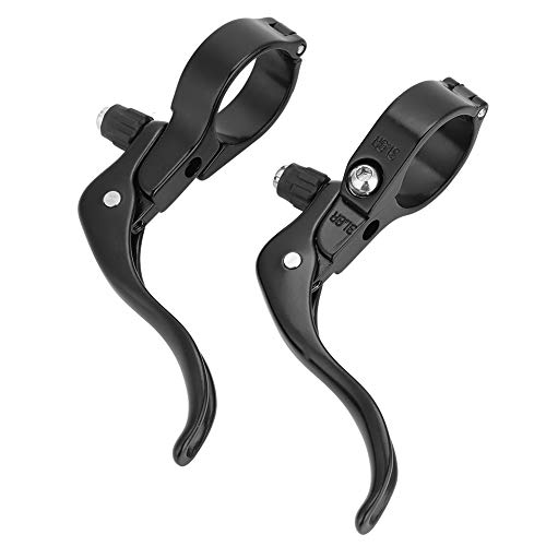 Auxiliary Brake Levers 31.8 (1 Pair) Bike Brake Levers, Road Bike Brake Lever Set, Universal Hand Brake Levers for Mountain Bikes (Black) Auxiliary Br
