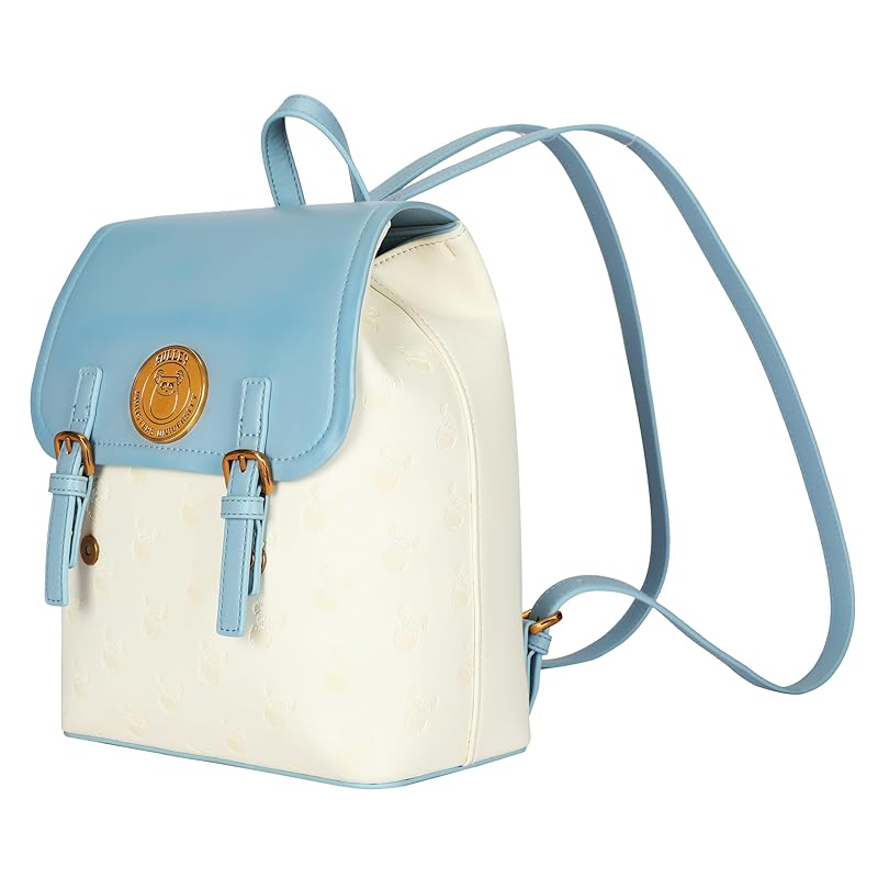 

[Notre] MEGOS disney ladies rucksack bag Authorized distributor license leather backpack shoulder bag gold hardware With design character print Made