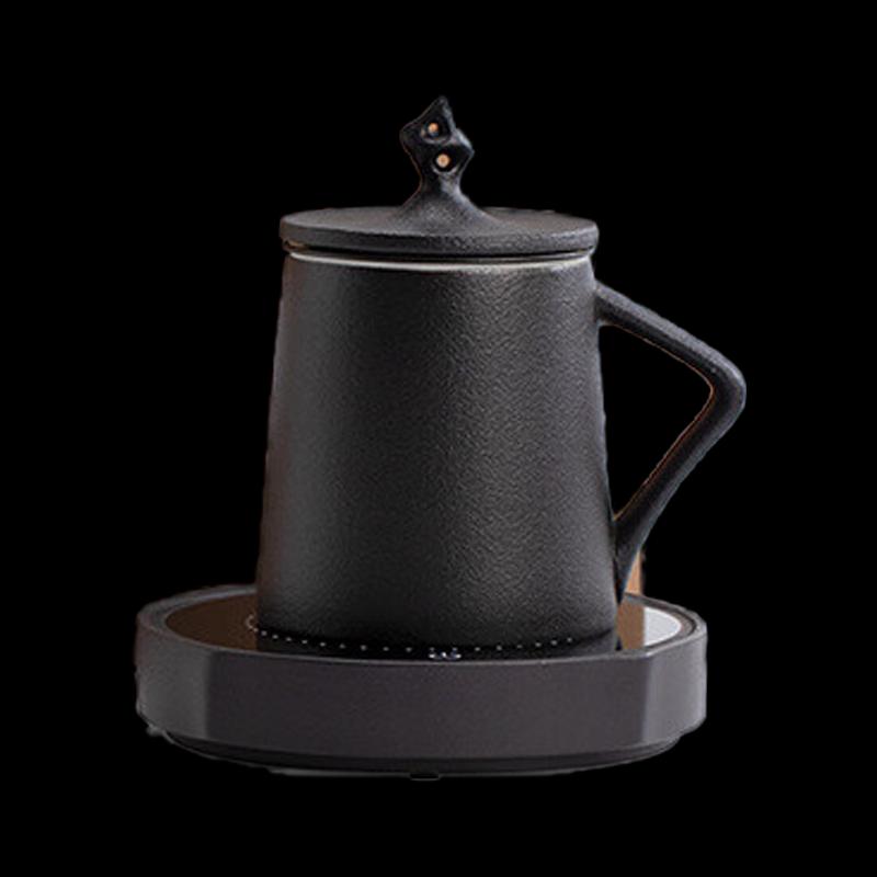 Nanshan Ceramic Tea Mug with Infuser and Warmer
