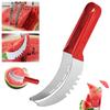Watermelon Slicer Cutter - Stainless Steel Melon Cutter -Watermelon Cutter Slicer Tool -Watermelon Cutting Fork - Multifunctional Fruit Fork