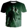 2023 New American TV Series The Matrix 3D Print T Shirts Men/women 3D The Matrix Printed T-shirt Oversized Tees Tops