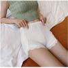 Women's Summer Lace Trim Anti-Exposure Ice Silk Safety Shorts