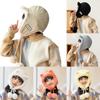 Childrens Winter Cotton Cap With Plush Lining For Cold Weather Play And Outdoor Activities