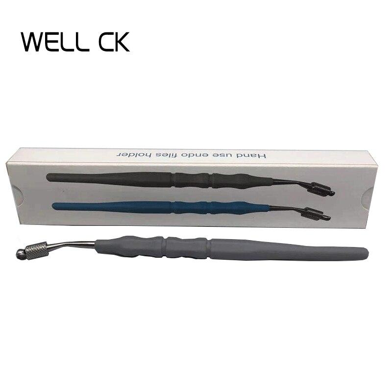 

Держатель стоматологических эндо-файлов, ручное использование, KH-файл, стоматологические инструменты для корневых каналов, основные инструменты, эндодонтические материалы Blue color синий